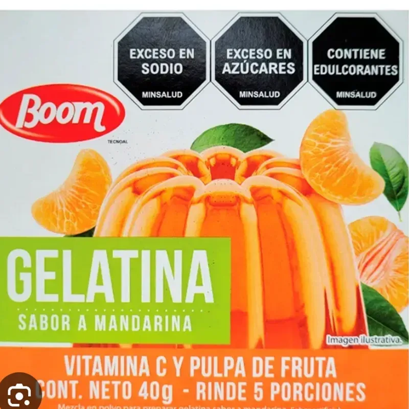 Gelatina de Naranja 