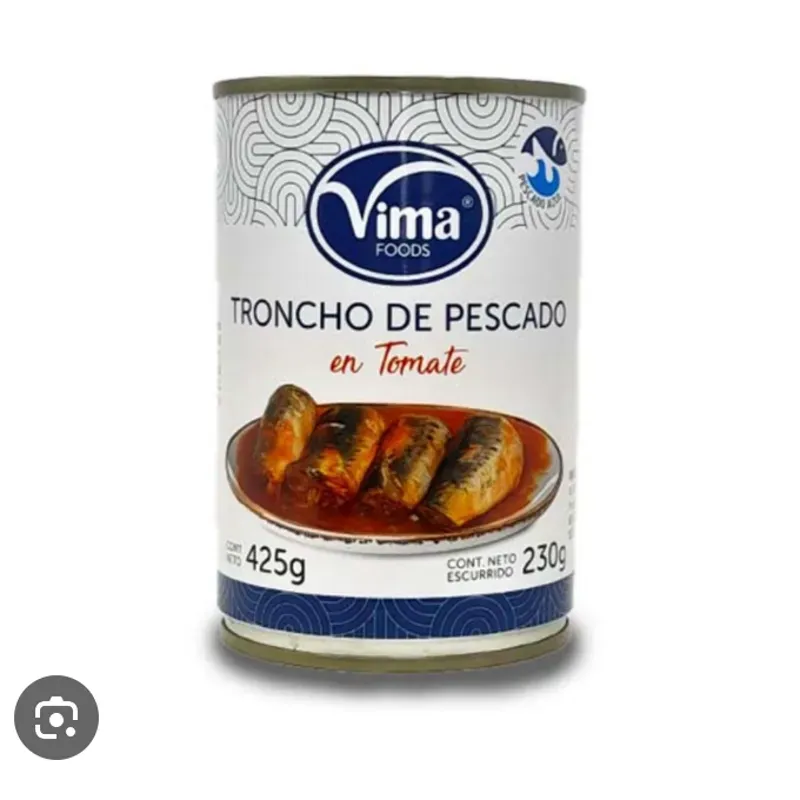 Troncho de pescado en tomate 