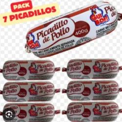 Tubo de picadillo de pollo ahumado