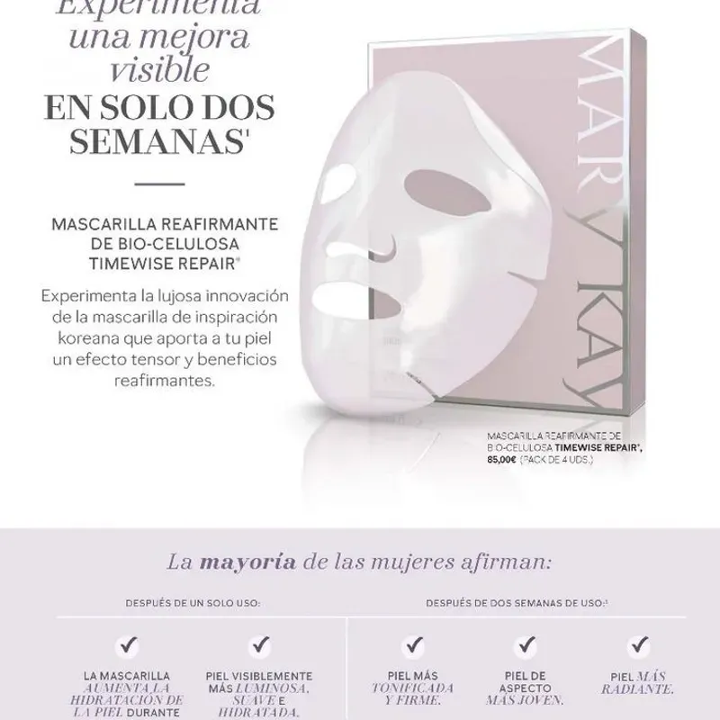 Mascarilla lifting biocellulose