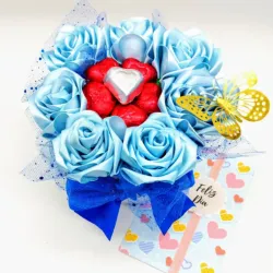 Flores eternas y bombones 
