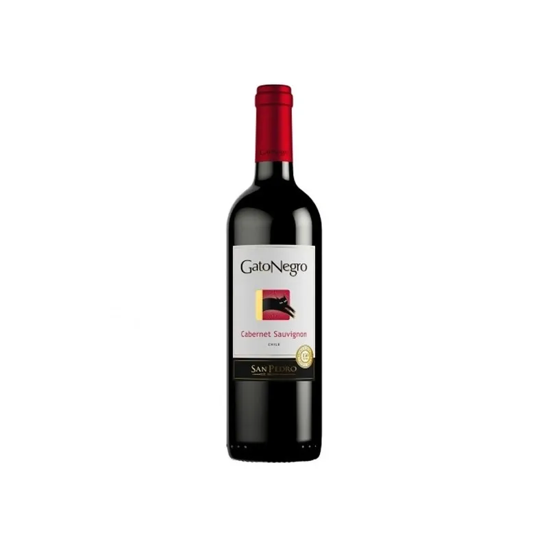Vino tinto Cabernet Suavignon 750ml -Gato Negro