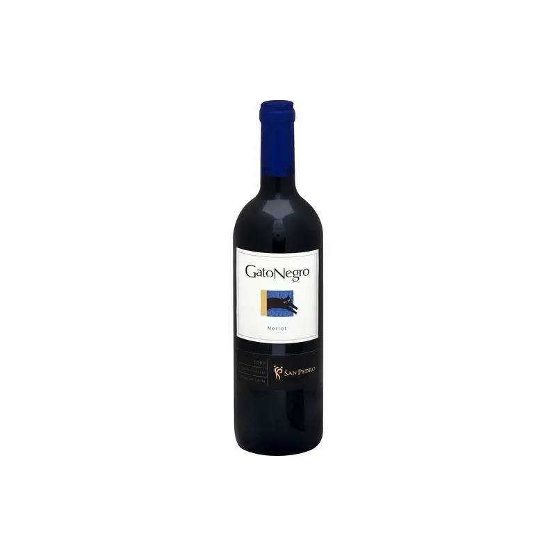 Vino Tinto Merlot Gato Negro  de 750ml