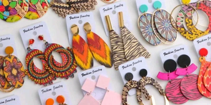 Aretes estilo afro