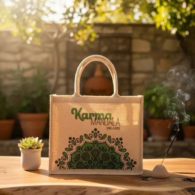 Bolso de yute karma