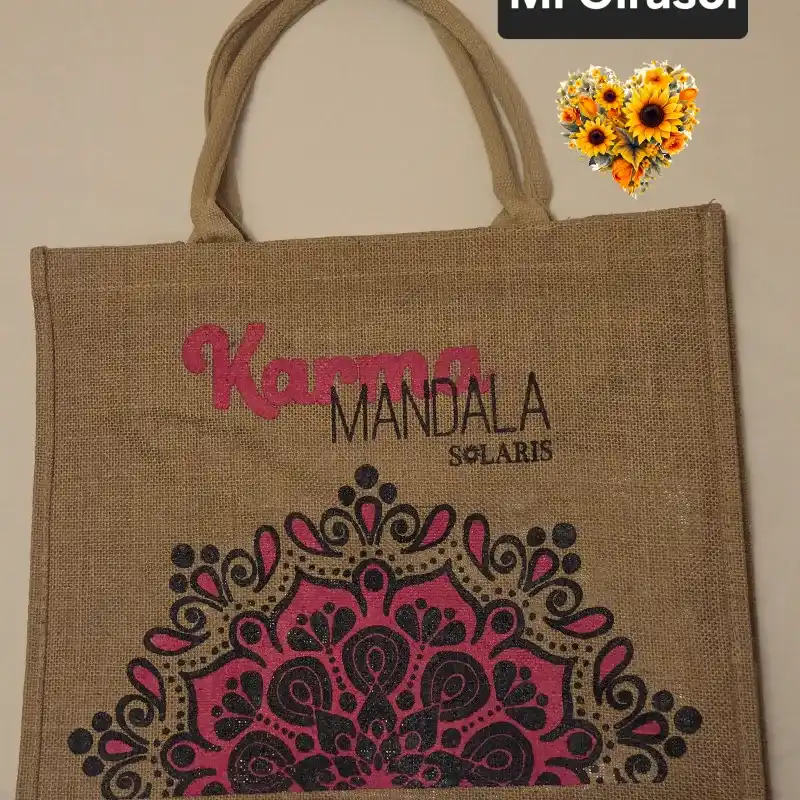 Bolso de yute karma