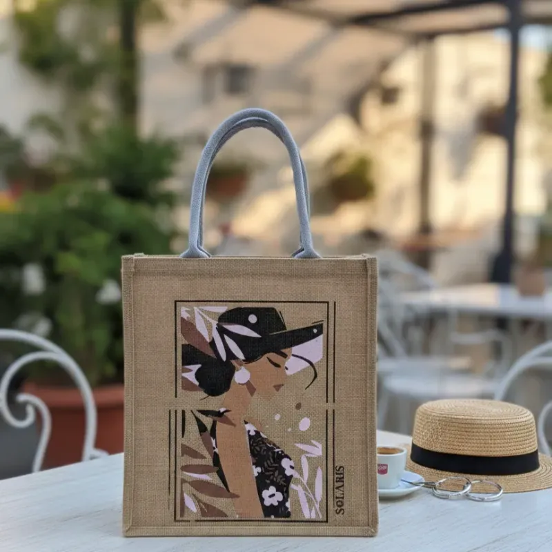 Bolso de yute pamela