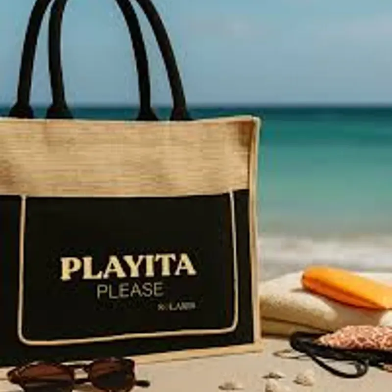 Bolso de yute playita