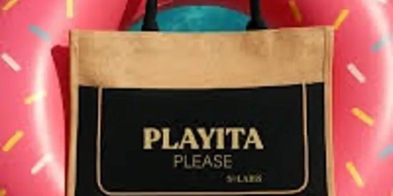 Bolso de yute playita