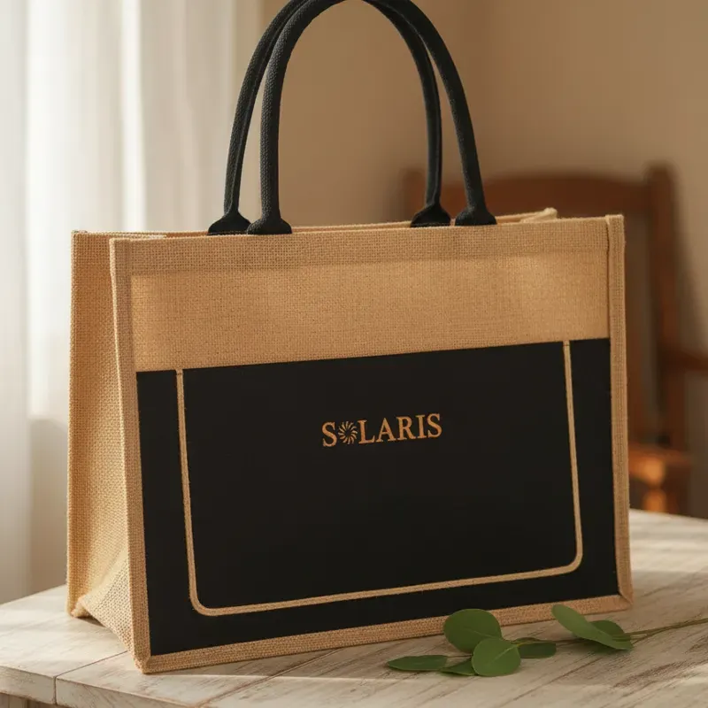 Bolso de yute Solaris