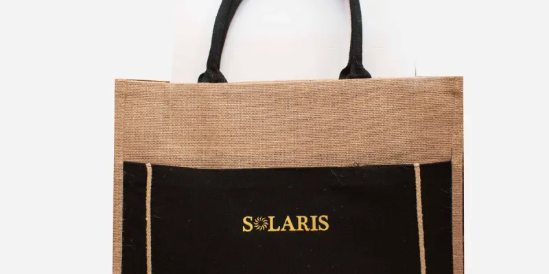 Bolso de yute Solaris