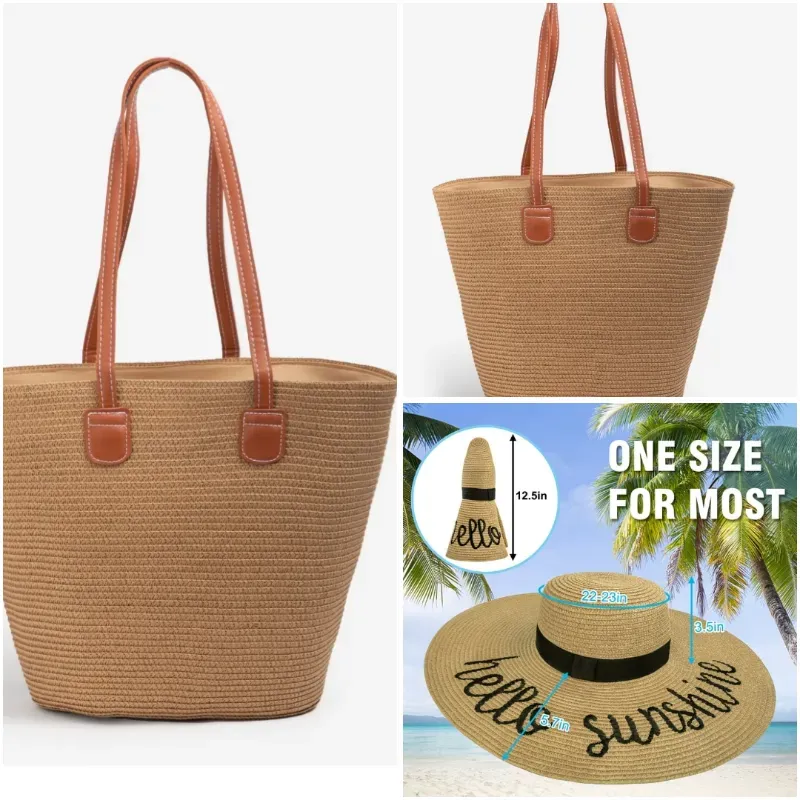 Bolso paja 