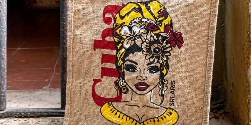 Bolso yute cubanita