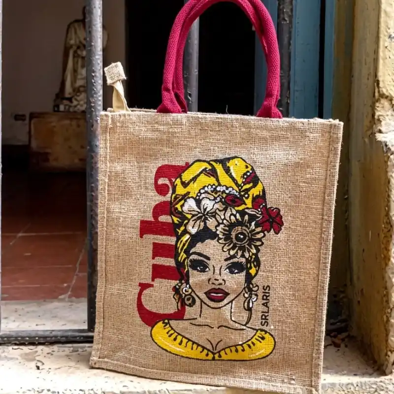 Bolso yute cubanita