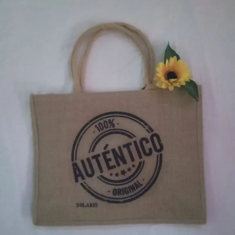 Bolso yute grande auténtico