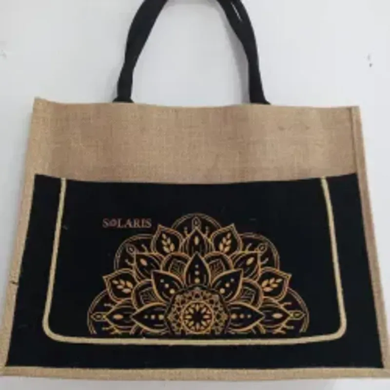 Bolso yute mandala