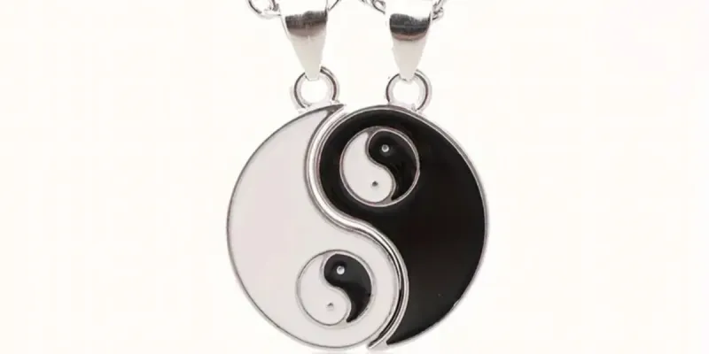Colgante ying yang
