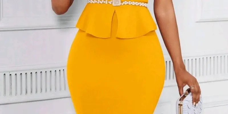 Conjunto de blusa y saya 