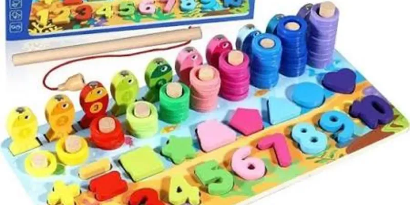 Juego didáctico peces