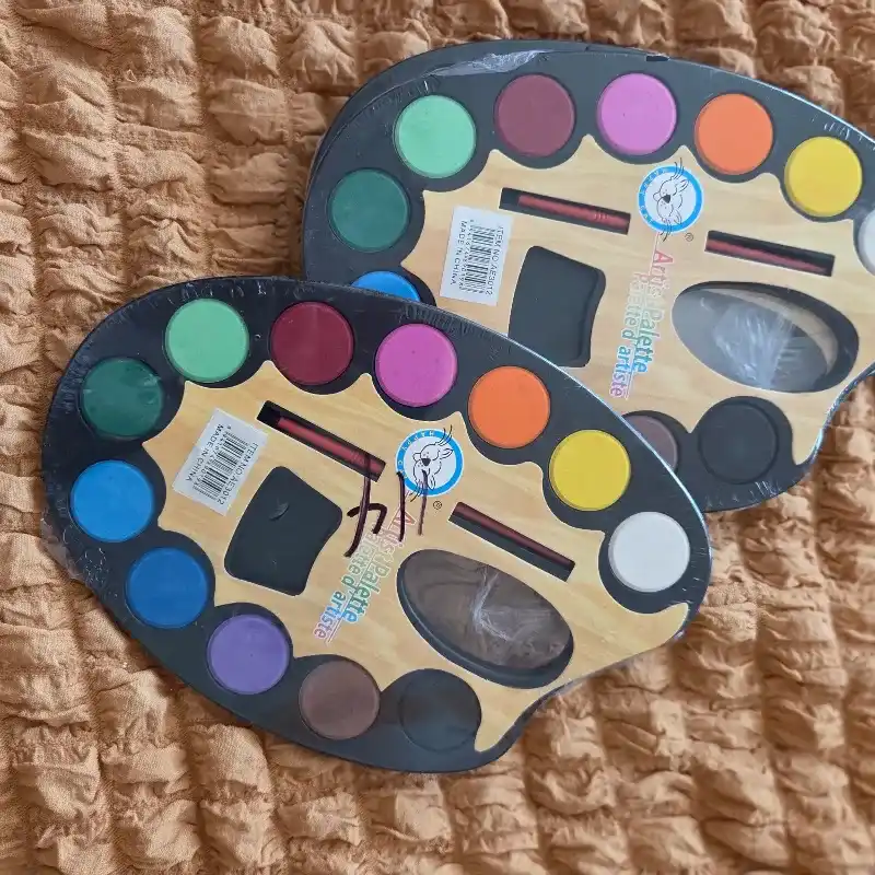 Paleta de acuarela infantil