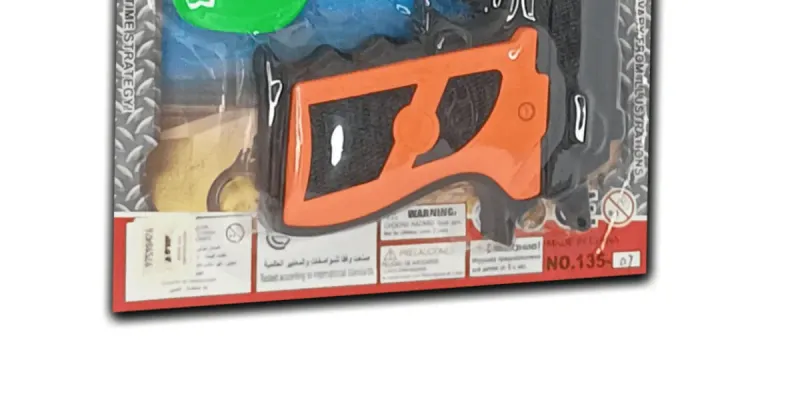 Pistola de juguete policía