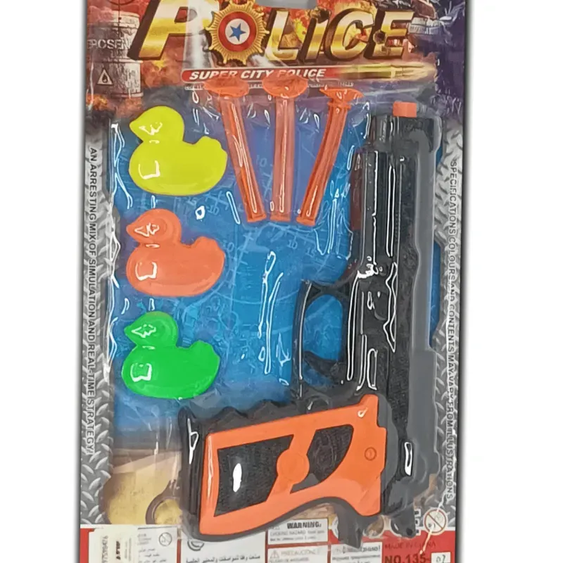 Pistola de juguete policía