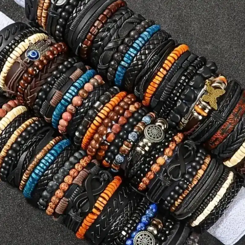 Pulseras de cuero