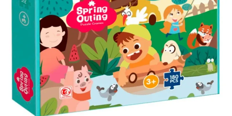 Rompecabeza salida de primavera