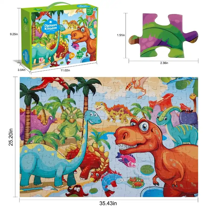 Rompecabezas dinosaurio 