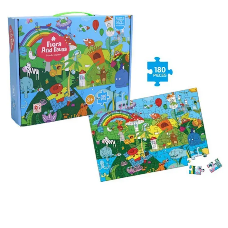 Rompecabeza flora y fauna