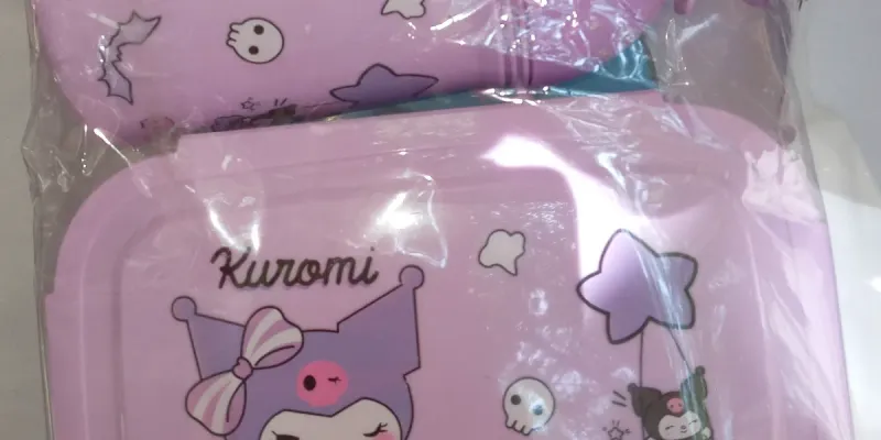 Set de pomo y pozuelo infantil kuromi