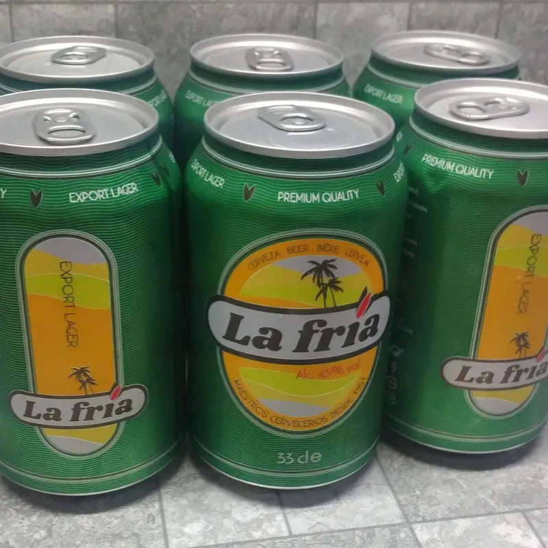 Cerveza La Fria (paquetes de 6 frias que se parten)