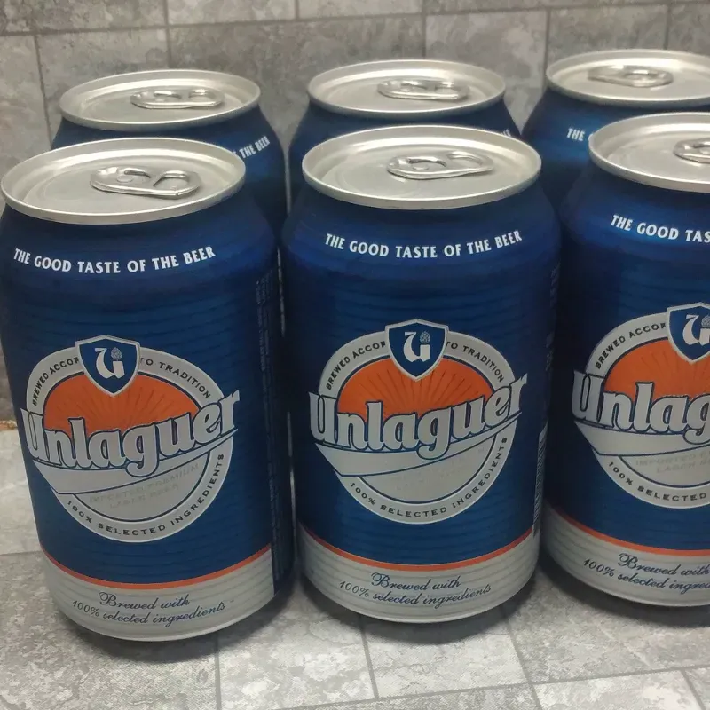 Cerveza Unlaguer (paquere de 6 frias que se parten)