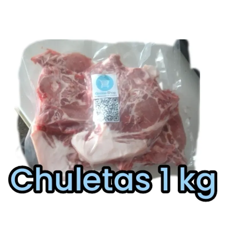 Chuletas de Cerdo 1kg