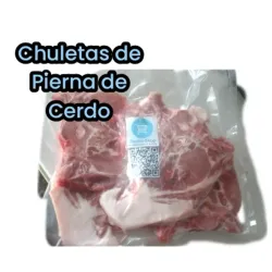 Chuletas de pierna de cerdo 5lb