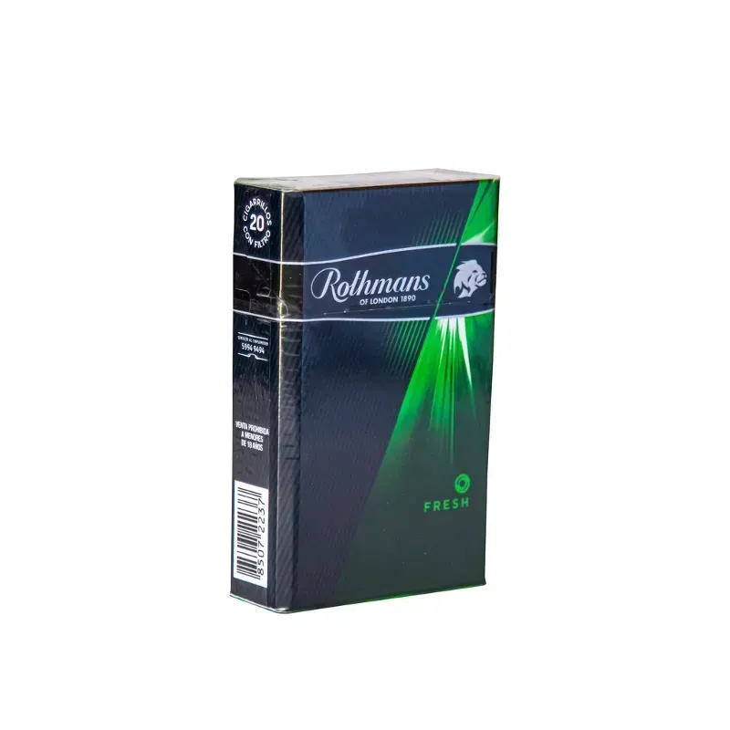 Caja de Cigarros Rothmans of London 1890 SENSES ICE