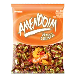 Caramelos Duros Rellenos de Mani Prodasa Amendoim Peanut Crunch