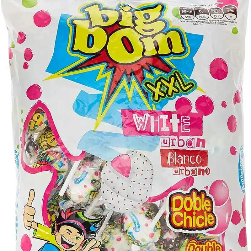 Chupetas big bom xxl WHITE URBAN (Chupa Chupas)s