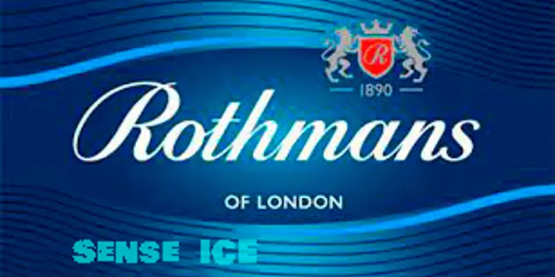 Caja de Cigarros Rothmans of London 1890 SENSES ICE