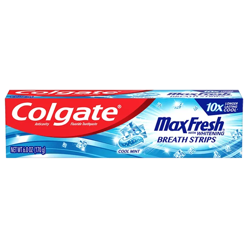 Pasta Dental Colgate® Max Fresh® Toothpaste Cool Mint and a great Cool Mint flavor