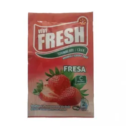 Refresco instantáneo sabor fresa Vivi Fresh (10 g)