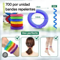Bandas repelentes para mosquitos