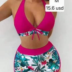 Bikini short rosado