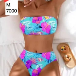 Bikini sin tirantes 