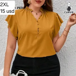 Blusa Amarilla Mostaza