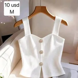 Blusa Blanca con botones
