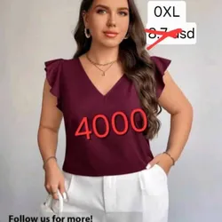Blusa Rojo Vino