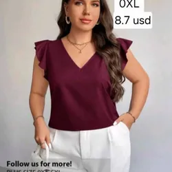 Blusa Rojo Vino