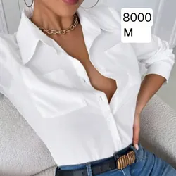 Camisa de vestir Blanca