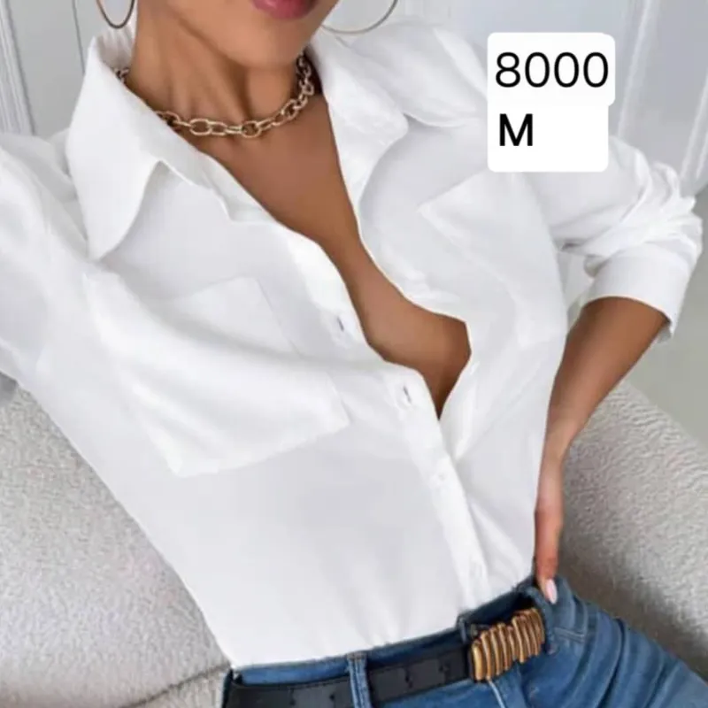 Camisa de vestir Blanca